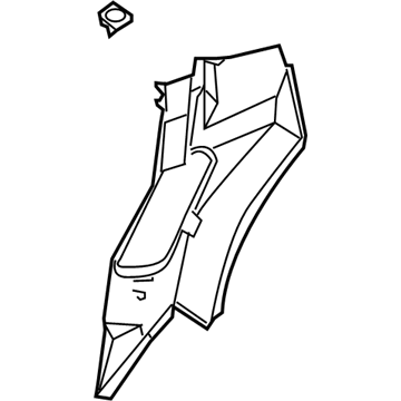 Chrysler 50010107AA Inner Lock Pillar