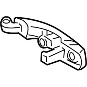 Dodge 1RH64DX8AH Handle, Outside