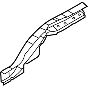 Chrysler 5054202AA Rear Frame Rail