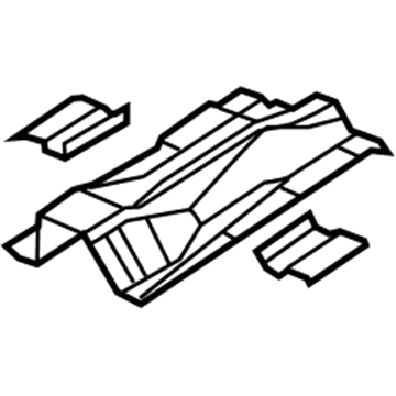 Chrysler 5054651AD Center Reinforcement