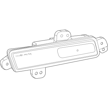 Jeep 68353116AA Fog Lamp Assembly