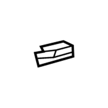 Mopar 68137937AA Pad, Front Driver Side Mopar 68137937AA Pad, Front Driver Side