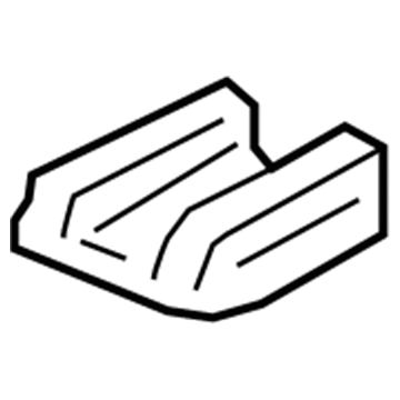 Dodge 1UV511XLAA Front End Track Cover