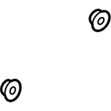 Dodge 6508886AA Grille Nut