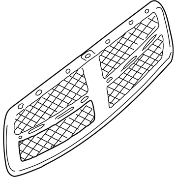 Dodge Ram 1500 Grille - 5GR97WS2AF