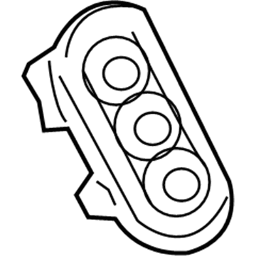 Dodge 4685728AB Radio Switch