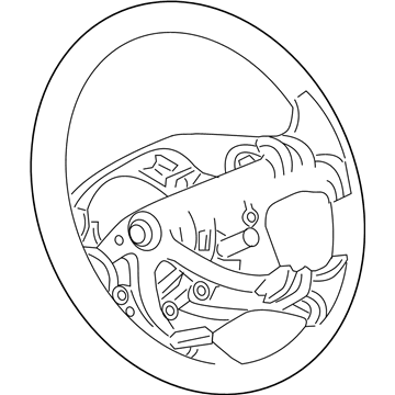 Dodge YP211DHAE Steering Wheel