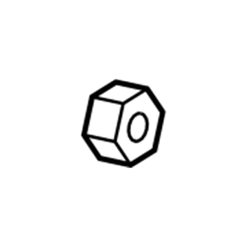 Jeep 6510221AA Tie Rod End Nut