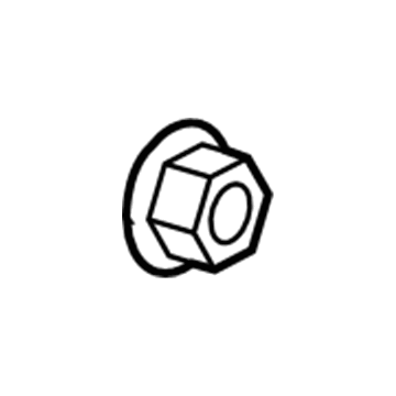 Dodge 6509598AA Axle Nut