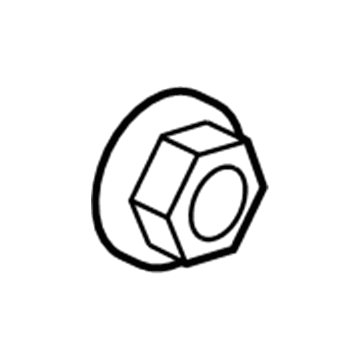 Chrysler 6510416AA Bezel Nut