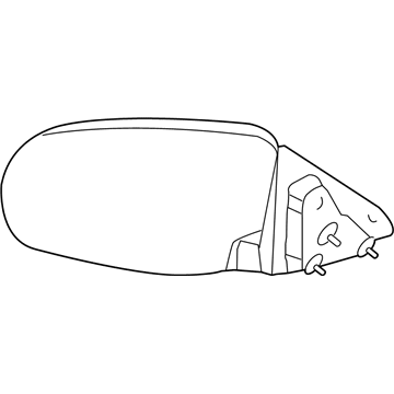 Chrysler Sebring Car Mirror - 1AK921RHAD
