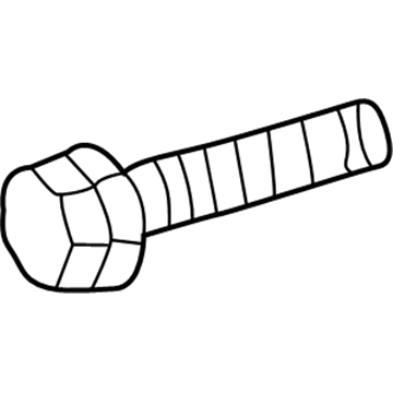 Jeep 154938AA Starter Bolt