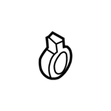 Jeep 52079632AA Upper Hose Clamp