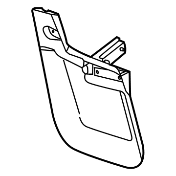 Ram 1ZP12JXWAA Mud Guard