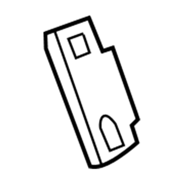 Dodge 4698975AA Foot Rest