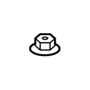 Mopar 6505297AA Plug Nut, Rear