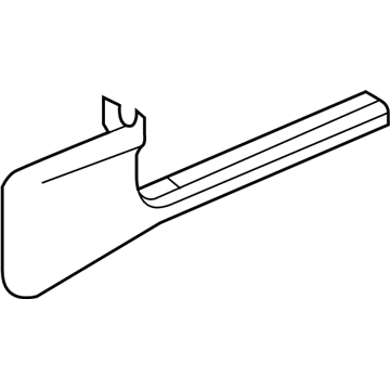 Dodge UM54XDBAG Cowl Kick Panel