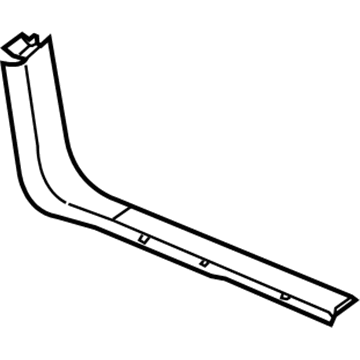 Dodge 5HP43ZJ8AA Cowl Trim