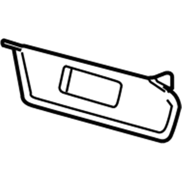 Dodge 5JT92BD1AA Sunvisor
