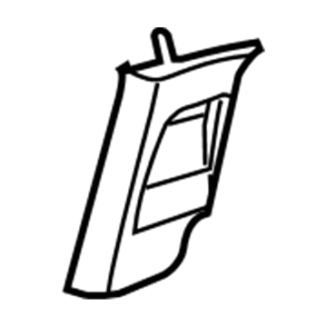 Dodge 5HP44BD1AA Rear Trim Panel