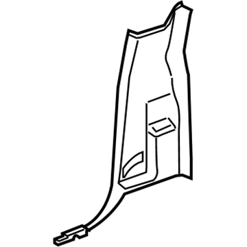 Dodge 5HP46XDHAA Rear Trim Panel