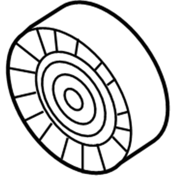 Dodge 5281301AA Idler Pulley