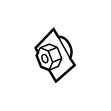 Jeep 6508132AA Track Bar Retainer