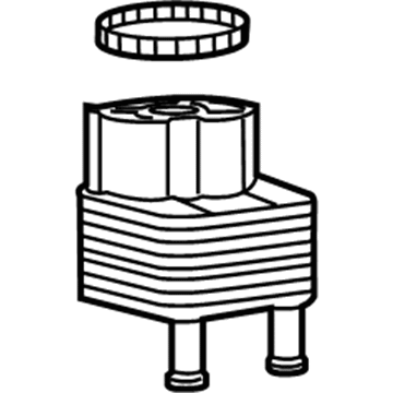 Jeep Oil Cooler - 5037523AB