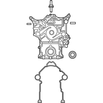 Jeep 68416971AB Timing Cover