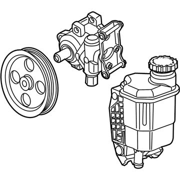 Ram 68225509AE Power Steering Pump
