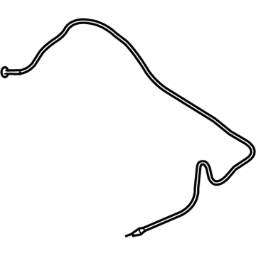Jeep 55394495AB Release Cable