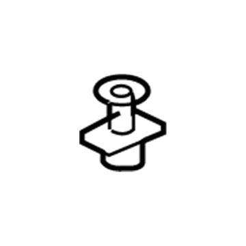 Jeep 4814094 Release Cable Clip