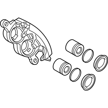 Ram 68157611AB Caliper