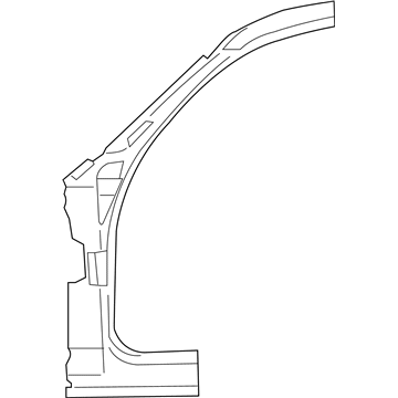 Chrysler 5066398AF Hinge Pillar Assembly