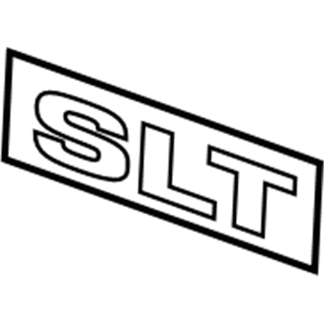 Dodge 55277437AA Nameplate - Tailgate
