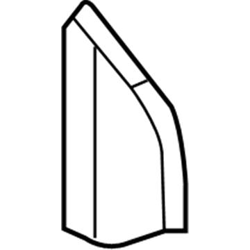 Mopar 1TA20DX9AE Mirror Cover, Front Passenger Side Mopar 1TA20DX9AE Mirror Cover, Front Passenger Side