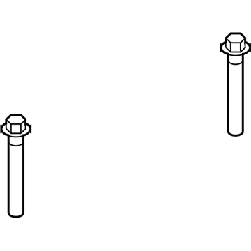 Chrysler 6102378AA Tie Rod End Bolt