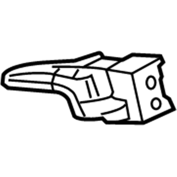 Mopar 68170242AB Handle, Inside, Rear Inner Passenger Side