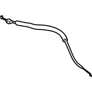 Dodge Dart Door Latch Cable - 68170240AA