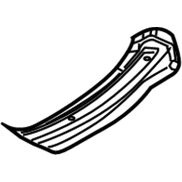 Chrysler 4780832AA Side Rail Extension