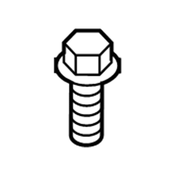 Dodge 6102153AA Winch Bolt