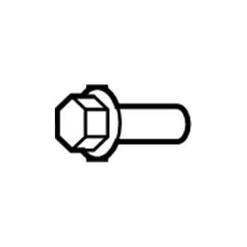 Dodge 6509029AA Crankshaft Pulley Bolt