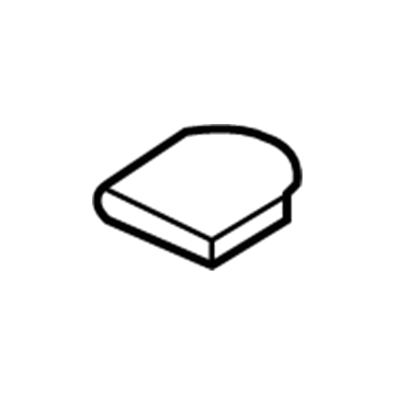 Dodge 55076401 Mirror Inside Button