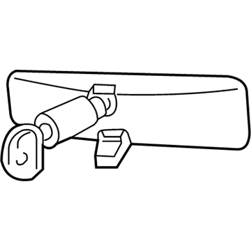 Dodge 4696545AB Mirror