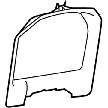 Ram 5MW05DX9AA Cluster Bezel