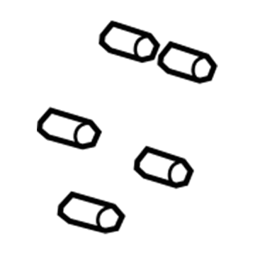 Jeep MU159002 Wheel Stud