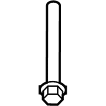 Dodge 6508298AA Transmission Crossmember Bolt