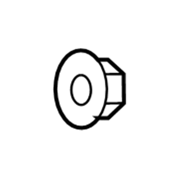 Dodge 6512602AA Front Insulator Nut