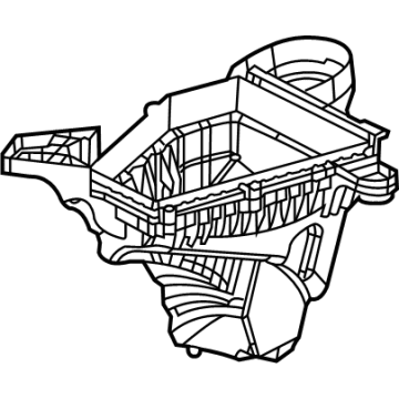 Jeep 68535337AA Air Cleaner Body
