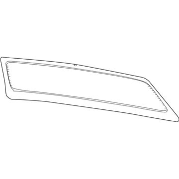 Ram 55277407AA Back Glass